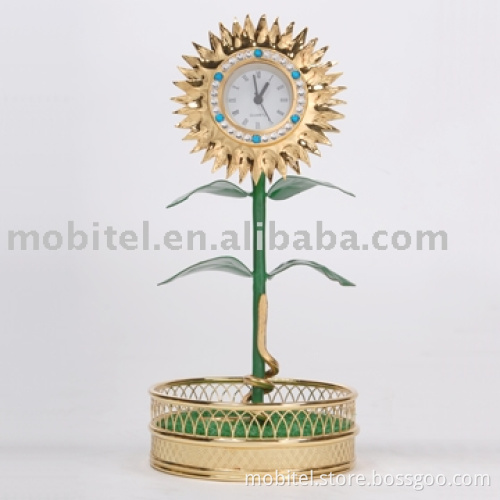 Sunflower Desk Clock (M-6001)